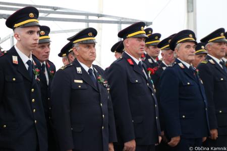 Gasilke in gasilci Prostovoljnega gasilskega društva Kamniška Bistrica bogatejši za novo vozilo in motorno črpalko (49)